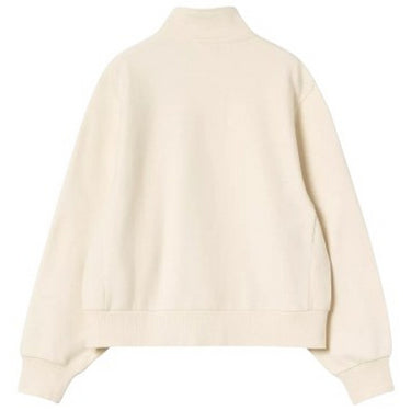 Jerséis Carhartt Wip para mujer - W' American Scr. Swt de cuello alto - Blanco
