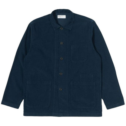 Camicie casual Uomo Universal Works - Bakers Overshirt - Blu