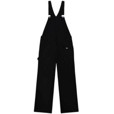 Męskie ogrodniczki Dickies – luźne płócienne ogrodniczki – czarne