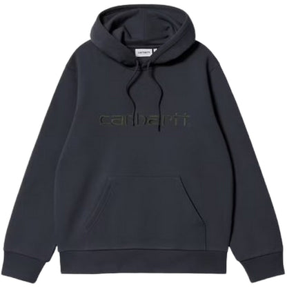 Felpe con cappuccio Uomo Carhartt Wip - Hooded Carhartt Sweat - Blu