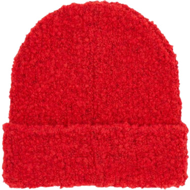 Bonnets tricotés unisexe Edwin - Bonnet pelucheux - Rouge
