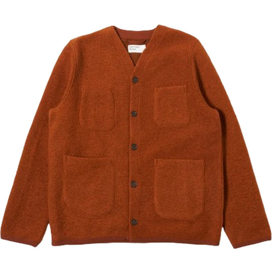 Cardigan Uomo Universal Works - Cardigan - Marrone