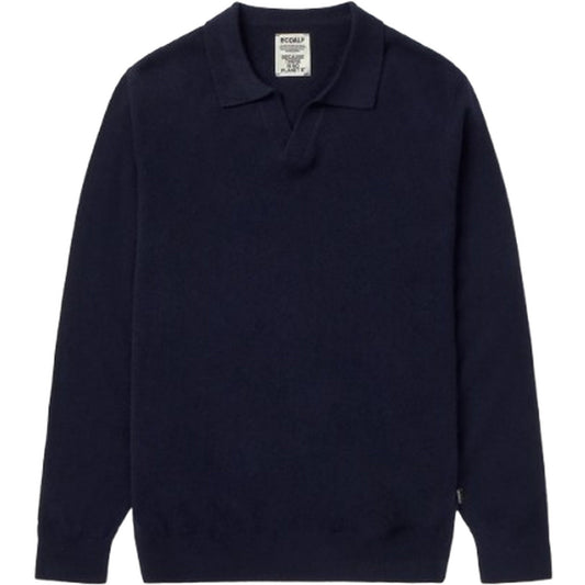 Maglioni Uomo Ecoalf - Mopane Wool Knit Man - Blu