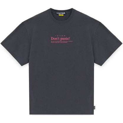 T-shirt Uomo Iuter - Don't Panic Tee - Grigio