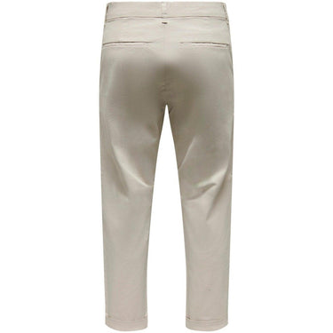 Pantalones de hombre Only & Sons - Onskent Cropped Chino Ma 0400 - Beige
