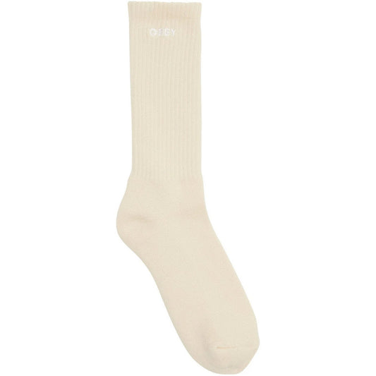 Calzettoni Uomo Obey - Obey Bold Socks - Panna