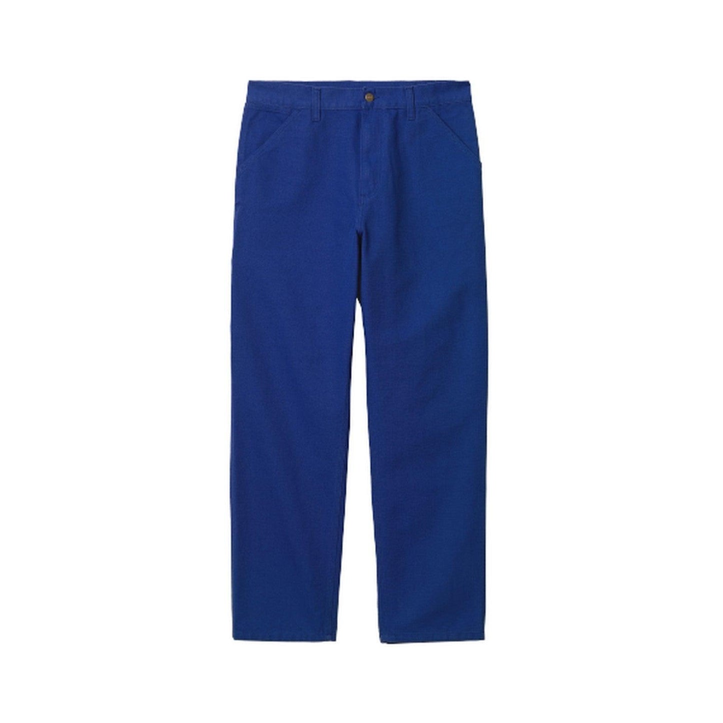 Pantaloni Uomo Carhartt Wip - Single Knee Pant - Azzurro