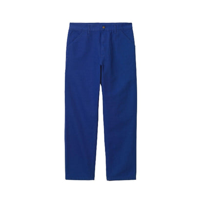 Pantaloni Uomo Carhartt Wip - Single Knee Pant - Azzurro