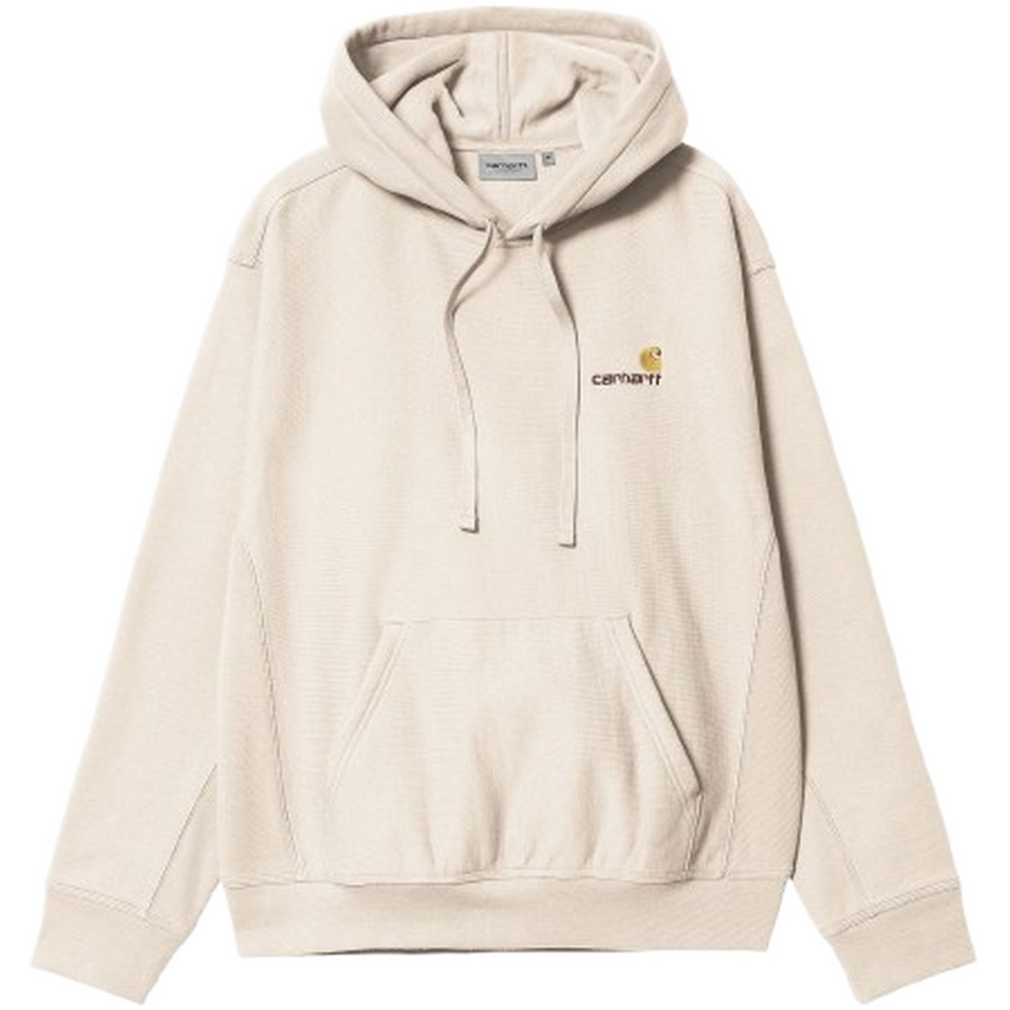 Felpe con cappuccio Uomo Carhartt Wip - Hooded American Script Sweat - Grigio