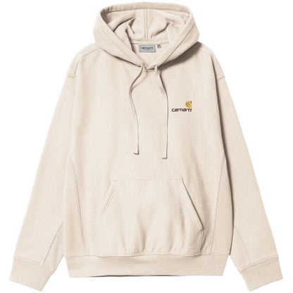 Felpe con cappuccio Uomo Carhartt Wip - Hooded American Script Sweat - Grigio