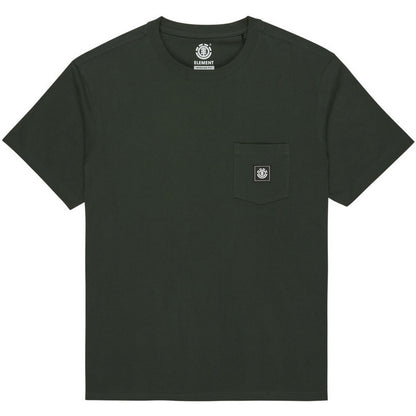 T-shirt Uomo Element - Icon Label Pkt - Verde