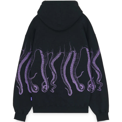 Felpe con cappuccio Uomo Octopus - Octopus Outline Hoodie - Nero