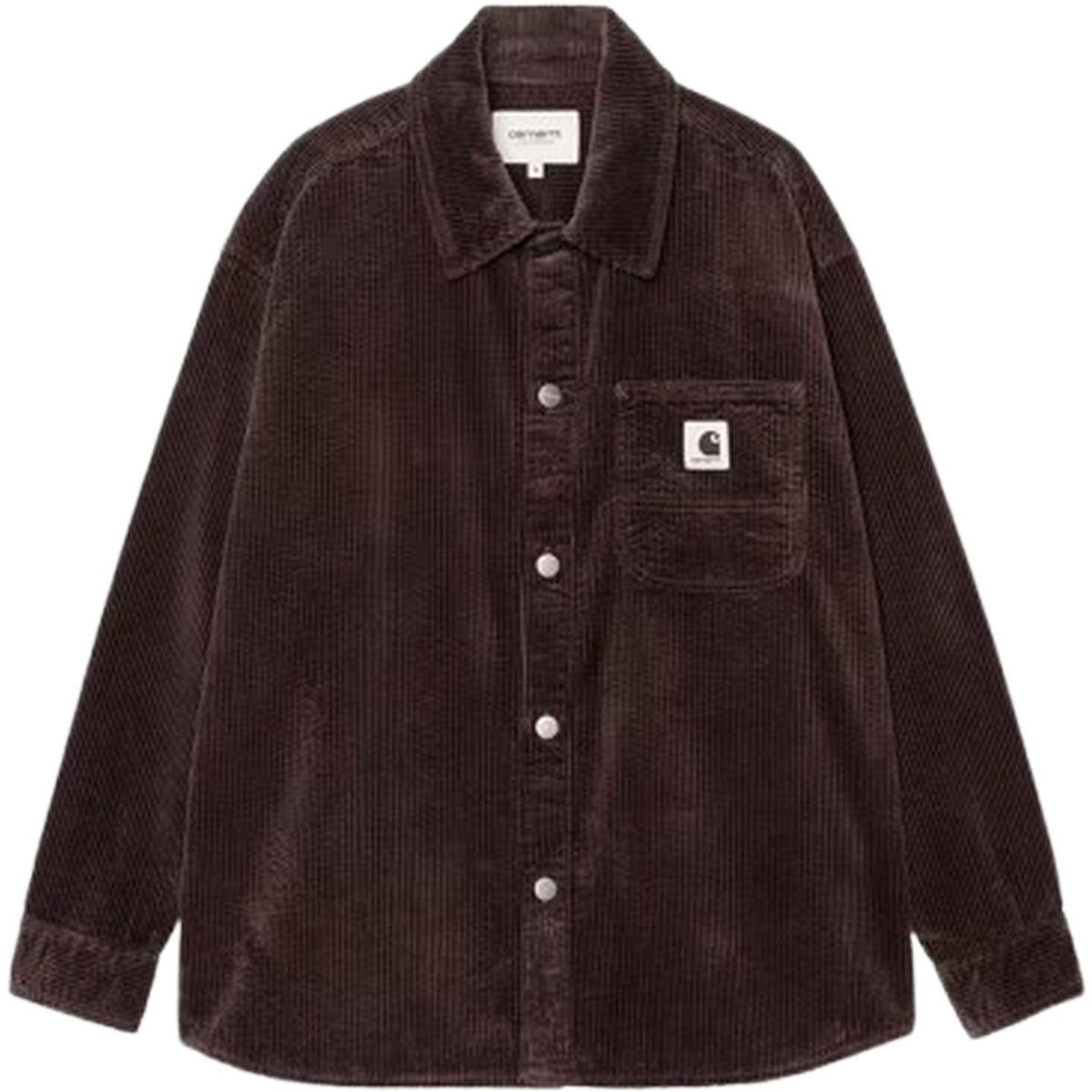 Camicie Donna Carhartt Wip - W' L/S Bekka Shirt - Marrone