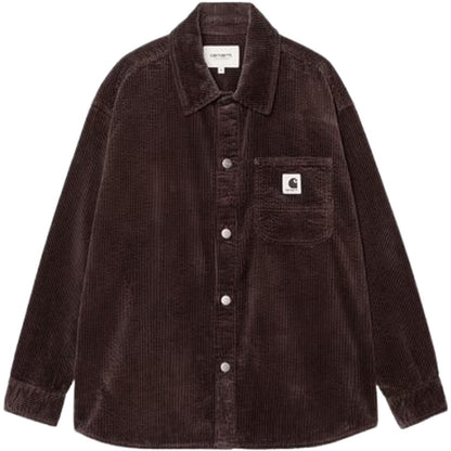 Camicie Donna Carhartt Wip - W' L/S Bekka Shirt - Marrone