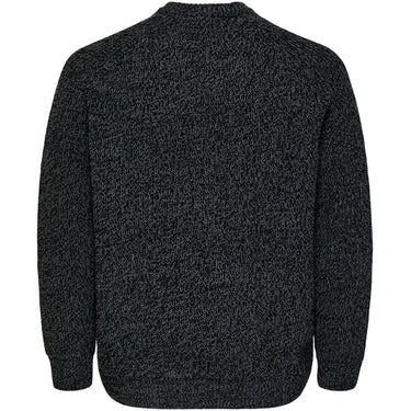 Maglioni Uomo Only & Sons - Onsjoin Rlx Ls Raglan Knit - Nero