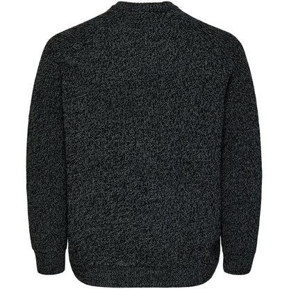 Maglioni Uomo Only & Sons - Onsjoin Rlx Ls Raglan Knit - Nero
