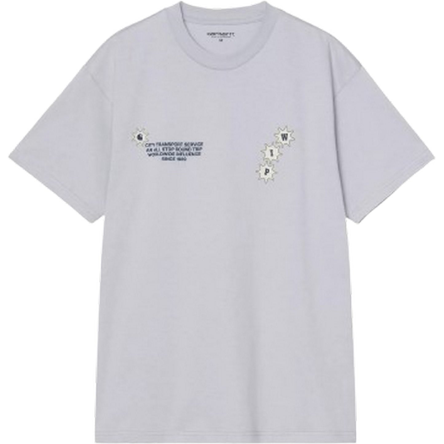 T-shirt Uomo Carhartt Wip - S/S C Trip T-Shirt - Grigio