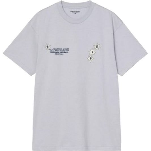 T-shirt Uomo Carhartt Wip - S/S C Trip T-Shirt - Grigio