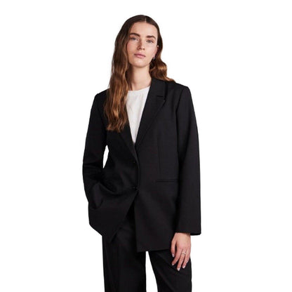 Giacche da abito e blazer Donna Pieces - Pcneva Ls Loose Blazer Noos - Nero