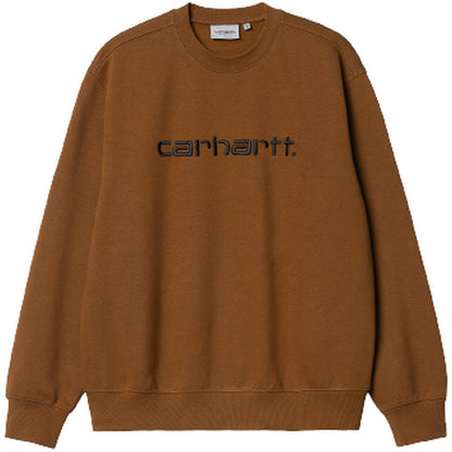 Felpe senza cappuccio Uomo Carhartt Wip - Carhartt Sweat - Marrone