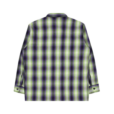 Edwin Chemises décontractées pour hommes - Big Shirt Ls - Violet