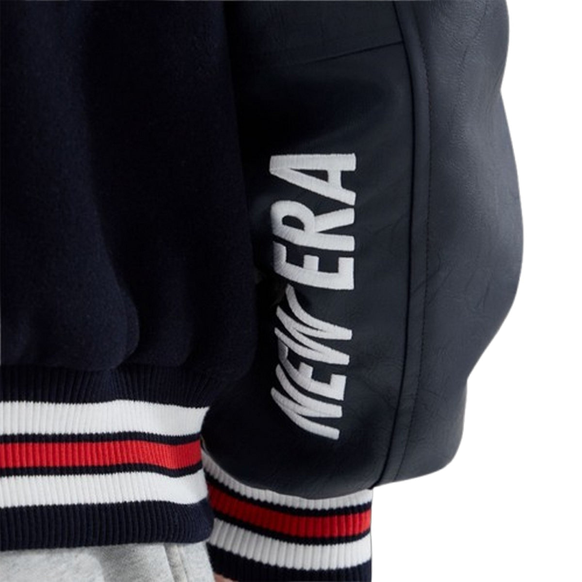 Giubbini Unisex New Era - Rb Wordmark Varsity Jckt - Nero