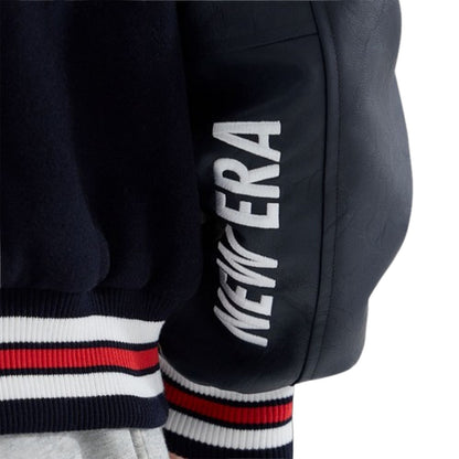 Giubbini Unisex New Era - Rb Wordmark Varsity Jckt - Nero