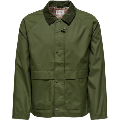 Giacche Uomo Only & Sons - Onskosmo Life Jacket Otw - Verde