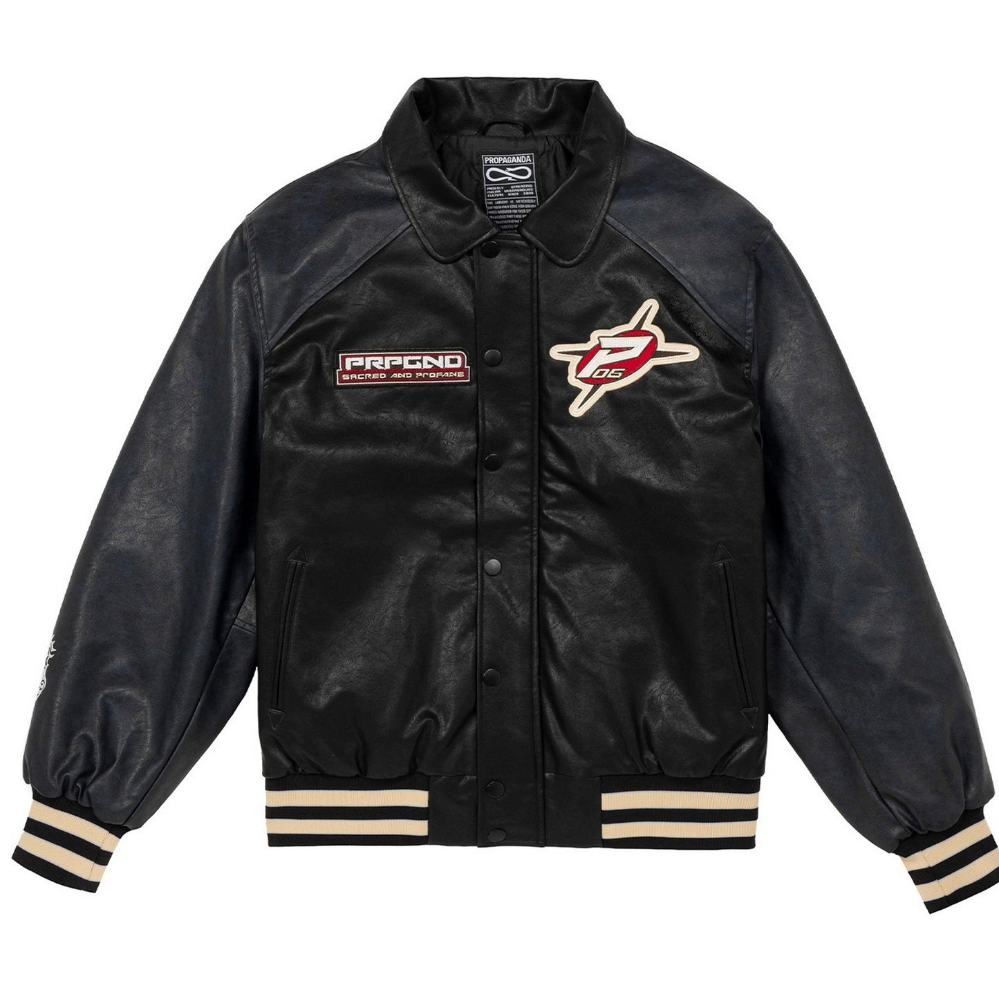 Giacche Uomo Propaganda - Varsity Jacket Profane - Multicolore