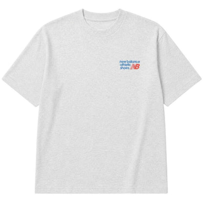 T-shirt Uomo New Balance - Athletics Premium Logo T-Shirt - Grigio