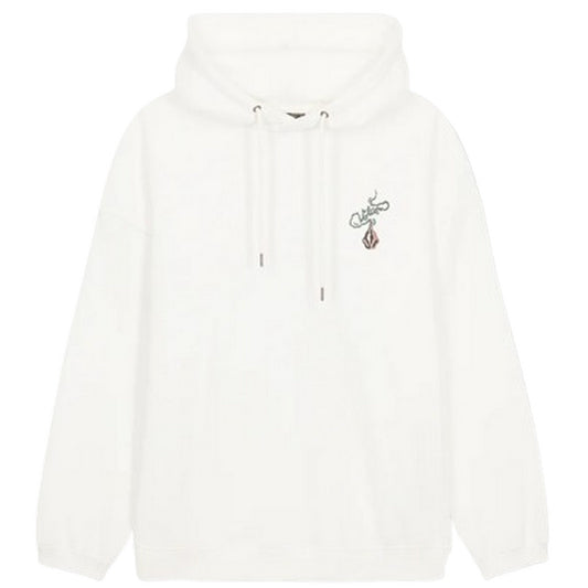 Felpe con cappuccio Donna Volcom - Radical Daze Po - Bianco