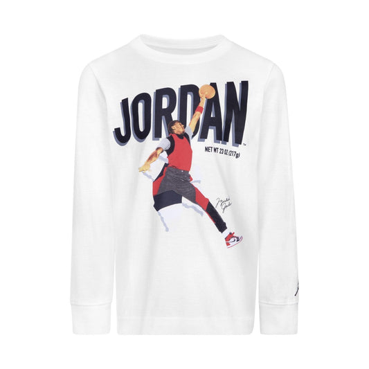 T-shirt Ragazzi Unisex Jordan - T-Shirt - Bianco