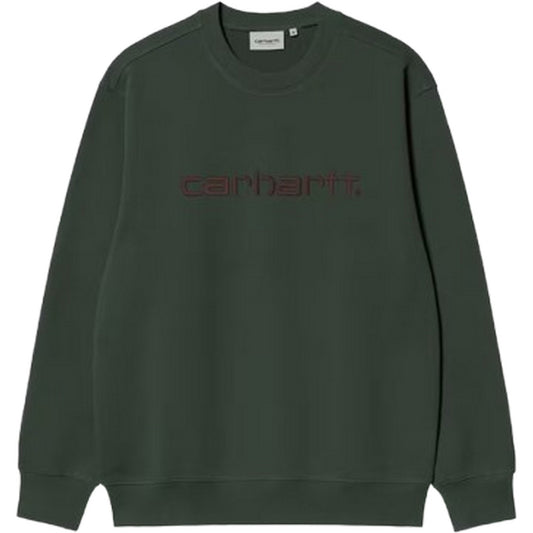 Felpe senza cappuccio Uomo Carhartt Wip - Carhartt Sweat - Verde