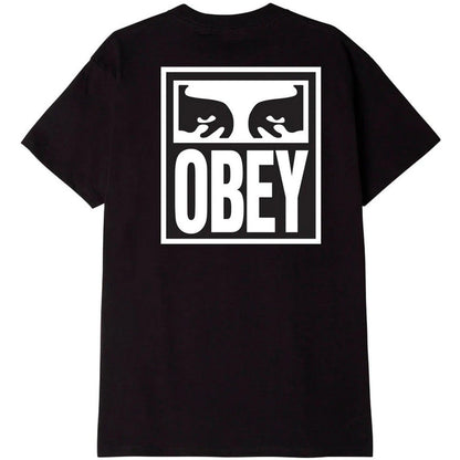 T-shirt Uomo Obey - Obey Eyes Icon 2 Classic Tee - Nero