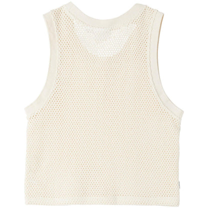 T-shirt Donna Obey - Obey Alex Mesh Top Tee - Bianco