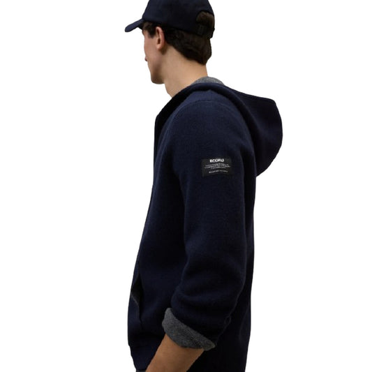 Maglie a manica lunga Uomo Ecoalf - Otu Knit Man - Blu