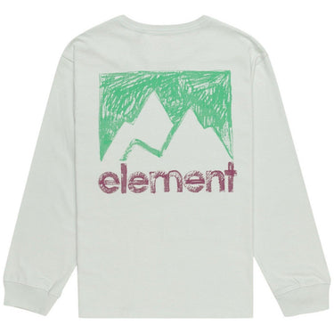 Chemises à manches longues Element pour garçons - Joint Scribble Ls Youth - Blanc