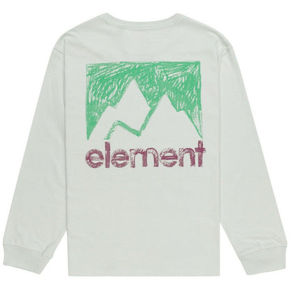 Maglie a manica lunga Ragazzo Element - Joint Scribble Ls Youth - Bianco