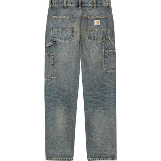 Pantaloni Uomo Carhartt Wip - Single Knee Pant - Blu