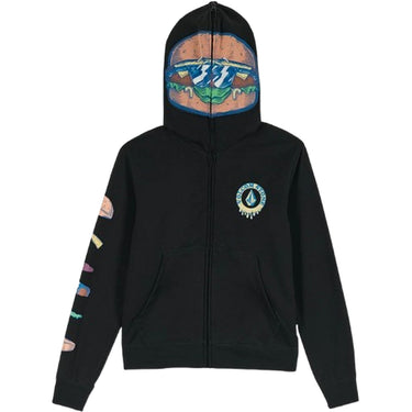 Sweats à capuche pour enfants Volcom - Iconic Stone Gid Zip - Noir