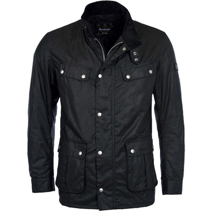 Giacche Uomo Barbour International - Duke Wax Jacket - Nero