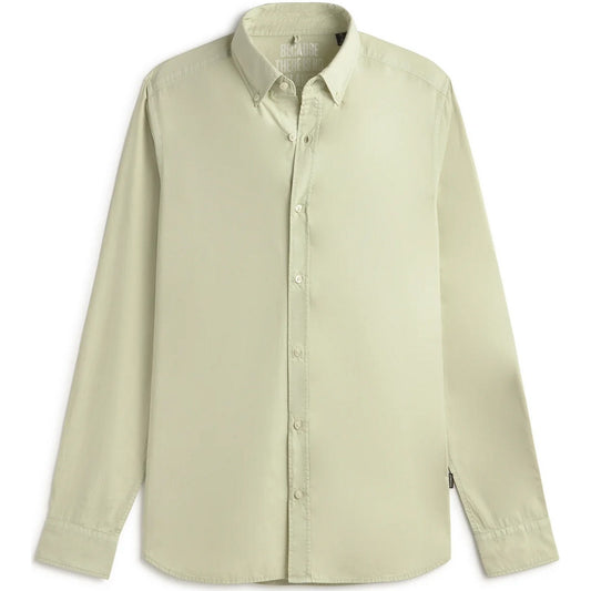 Camicie casual Uomo Ecoalf - Antejo Popelin Shirt Man - Verde