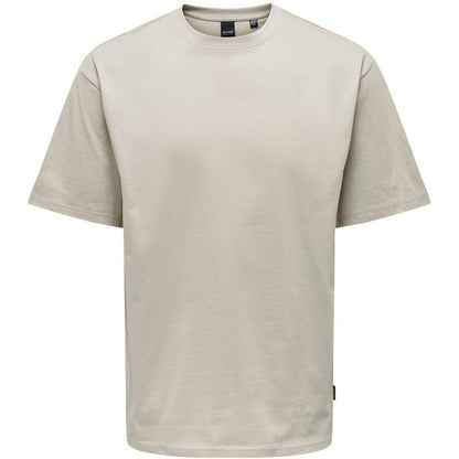 T-shirt Uomo Only & Sons - Onsfred Rlx Ss Tee Noos - Beige