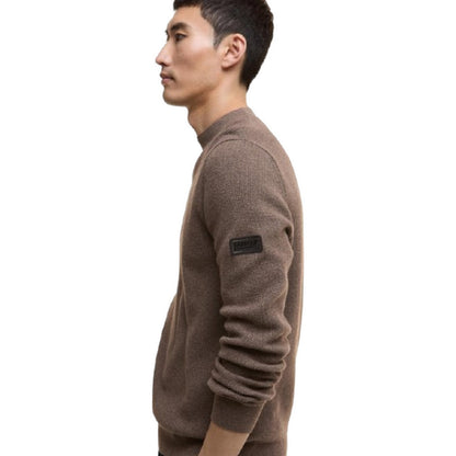 Maglioni Uomo Barbour International - Crawley Crew Neck Jumper - Beige