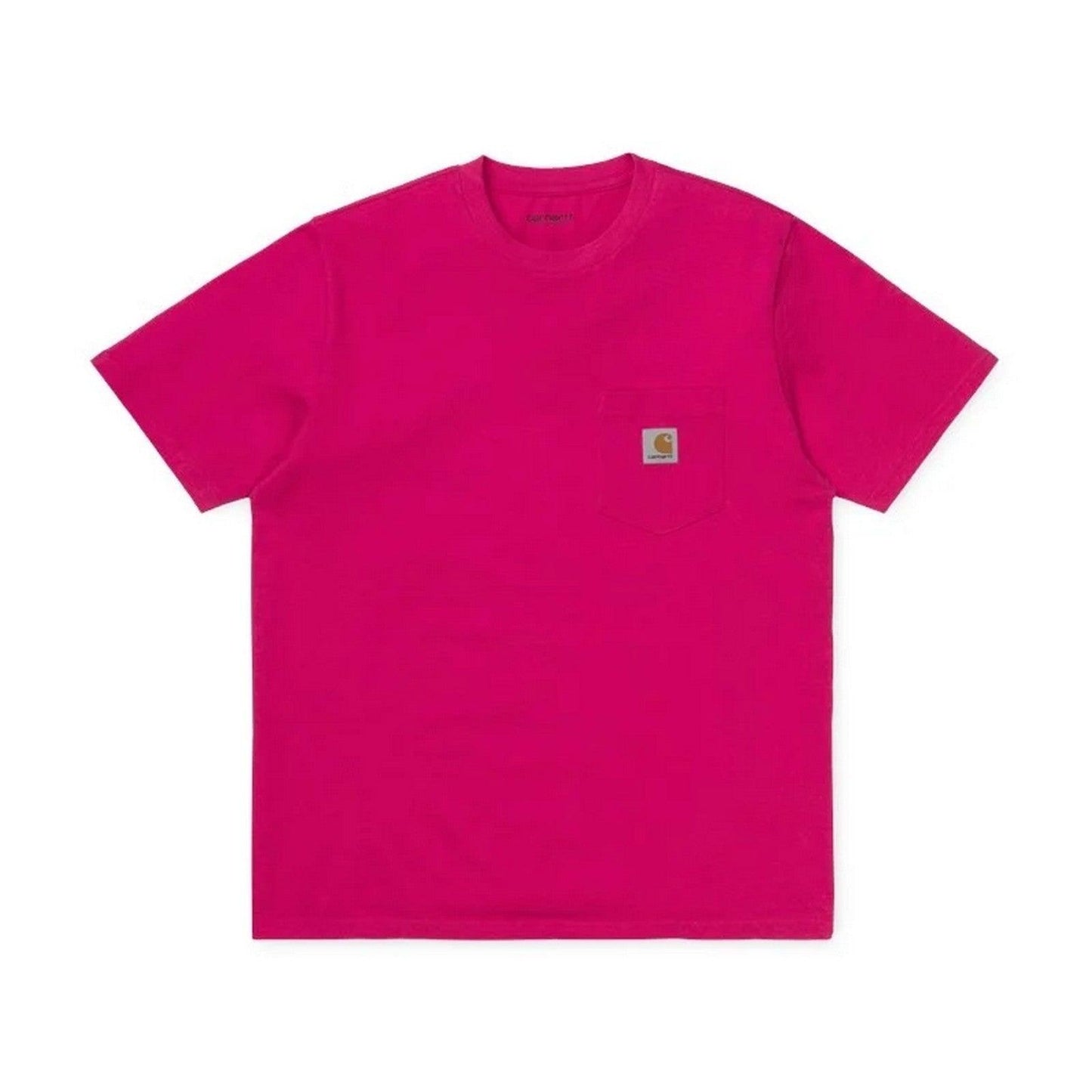 T-shirt Uomo Carhartt Wip - S/S Pocket T-Shirt - Fucsia