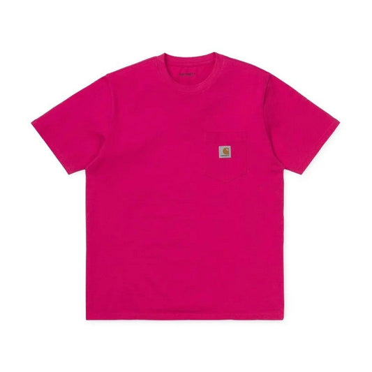 T-shirt Uomo Carhartt Wip - S/S Pocket T-Shirt - Fucsia