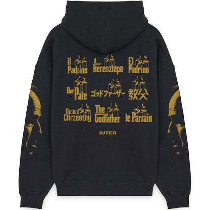 Felpe con cappuccio Uomo Iuter - The Godfather: Worldwide Hoodie - Nero