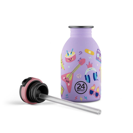Thermos per bibite Bambini Unisex 24bottles - Urban Bottle 250 Music Friends - Multicolore