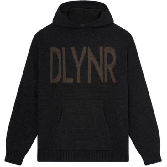 Maglioni Uomo Dolly Noire - DLYNR Knitted hoodie - Nero