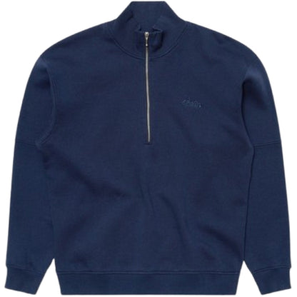 Felpe senza cappuccio Uomo Edwin - Koji Half Zip Sweat - Blu